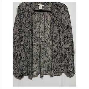 HM flowy blouse